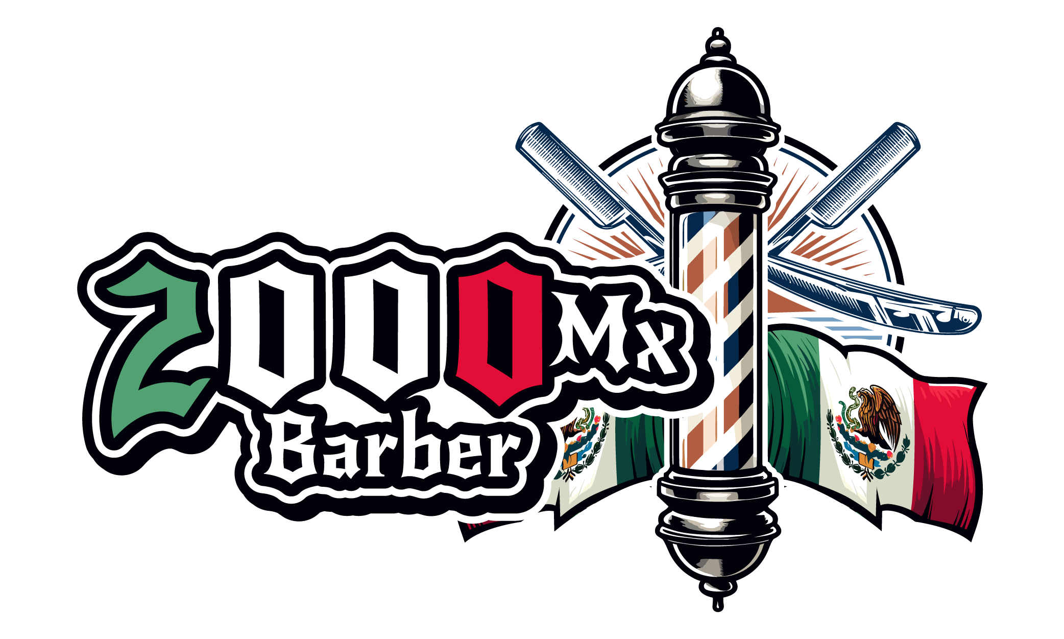 Logo de 2000Mx Barbería